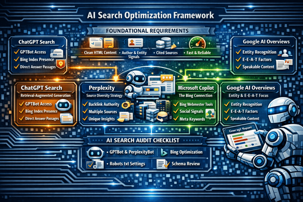 AI Search Optimization Framework
